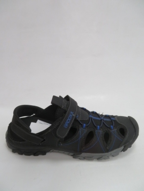 Sandały Męskie Sportowe (41-46) 9129-R BLACK/BLUE