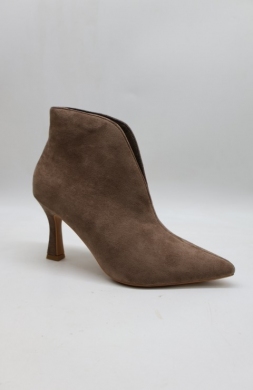 Botki damskie na szpilce (36-41) 6470 KHAKI
