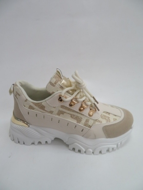 Sneakersy damskie niskie (36-41) AB900 BEIGE