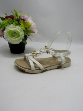 Sandały damskie na płaskim (36-41) C511 WHITE