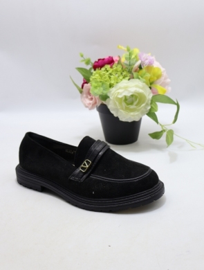 Mokasyny damskie na płaskim (36-41) XJK-13 BLACK