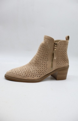 Botki damskie na obcasie (36-41) YCC-172 BEIGE