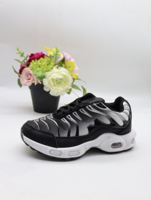 Buty sportowe damskie na płaskim (36-41) 81205-2 WH/BLACK