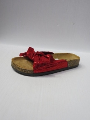 Klapki damskie na płaskim (36-41) FRS-56 RED