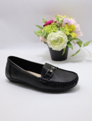 Mokasyny damskie na płaskim (36-41) YEHJ-271 BLACK