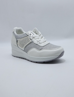 Buty sportowe damskie (36-41) LJ-163 WHITE