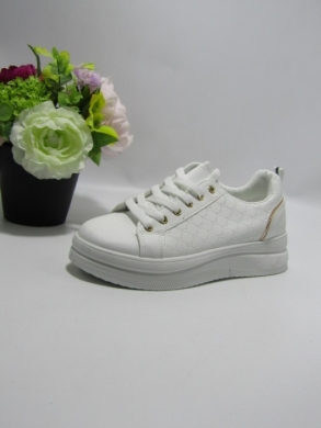 Buty sportowe damskie na płaskim (36-41) SJ2228-5 WH/CHAM