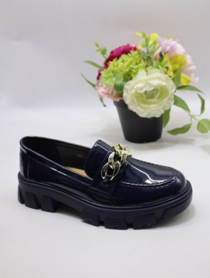 Mokasyny damskie na płaskim (37-40) 999-1 BLUE