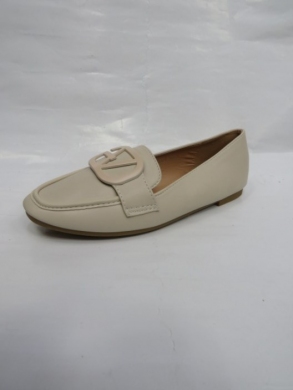 Mokasyny damskie na płaskim (36-41) L-7 BEIGE