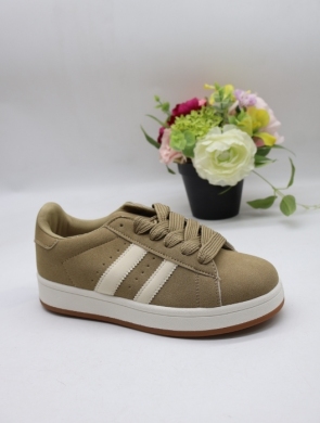 Buty sportowe damskie na płaskim (36-41) BAK-03 TAUPE