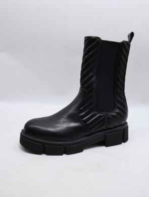 Botki damskie na płaskim (36-41) H20-235 BLACK
