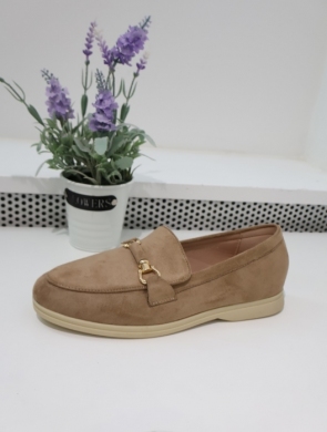 Mokasyny damskie na płaskim (36-41) CH936 KHAKI