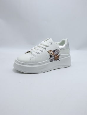 Buty sportowe damskie na płaskim (36-41) EL012 SILVER