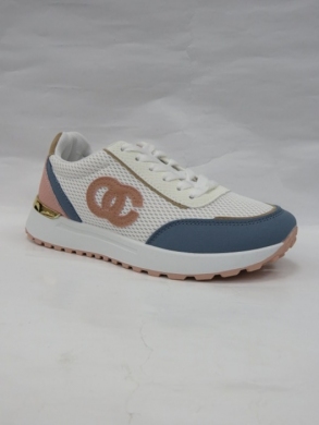 Buty sportowe damskie na płaskim (36-41) F-9 BLUE