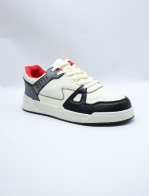 Buty sportowe męskie (41-46) 0-1621 BEIGE/RED
