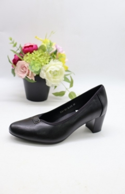 Czółenki damskie na obcasie (36-41) YCC-161 BLACK