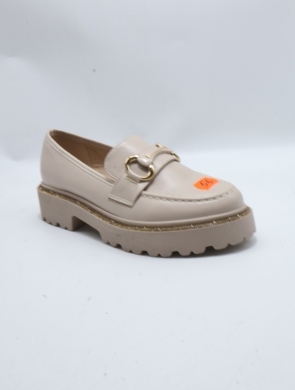 Mokasyny damskie na płaskim (36-41) 1-712 BEIGE