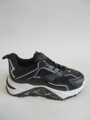 Sneakersy damskie niskie (36-41) BL230 BLACK