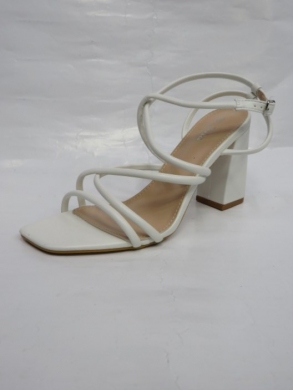 Sandały damskie na obcasie (36-41) H21-112 WHITE