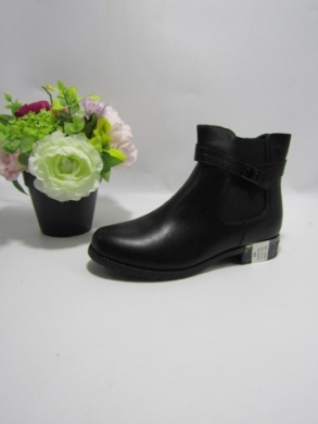 Botki damskie na płaskim (36-41) SG861 BLACK