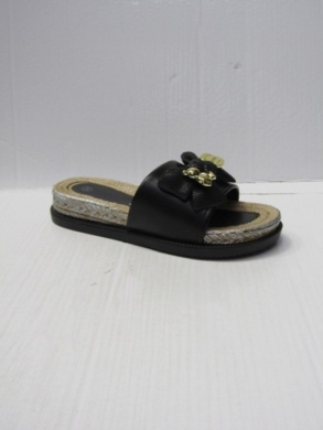 Klapki damskie na płaskim (36-41) BJ672 BLACK