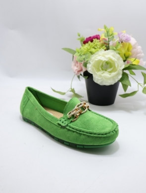 Mokasyny damskie na płaskim (36-41) JD113-5 GREEN