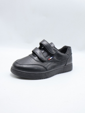 Buty sportowe damskie na płaskim (37-42) E2012B-11 BLACK