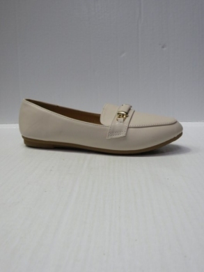 Mokasyny damskie na płaskim (36-41) 6-55 BEIGE