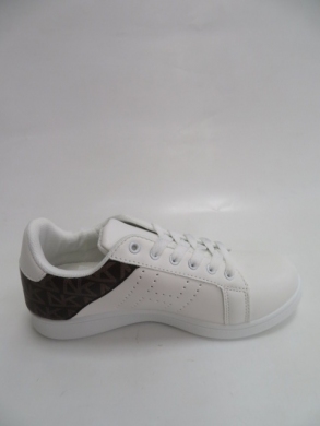 Buty sportowe damskie na płaskim (36-41) J76 WHITE