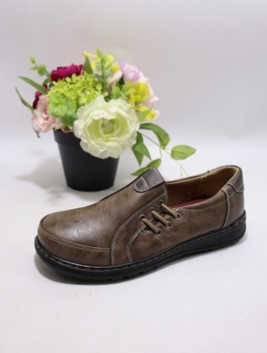 Półbuty damskie na płaskim (36-42) 22T44-13 KHAKI