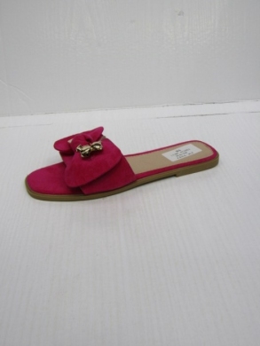 Klapki damskie na płaskim (36-41) LS587 FUSHIA