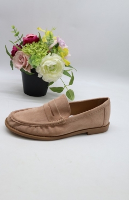 Mokasyny damskie na płaskim (36-41) L69 PINK