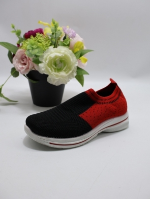 Buty sportowe dziewczęce (28-34) REB-K048  RED/BLACK
