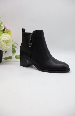 Botki damskie na obcasie (36-41) 588 BLACK