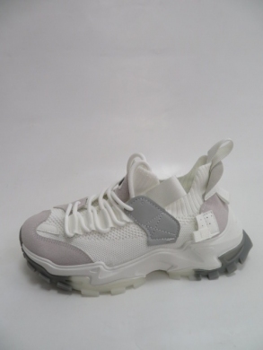 Sneakersy damskie niskie (36-41) BB101 WHITE