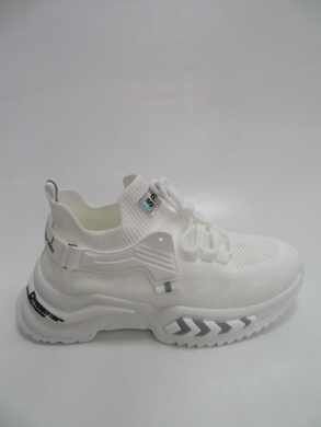 Sneakersy damskie niskie (36-41) B28 WHITE
