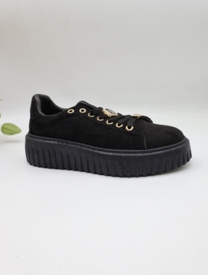 Buty sportowe damskie na płaskim (36-41) AF23-358 ALLBLACK
