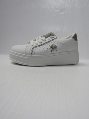 Buty sportowe damskie na płaskim (36-41) WW-103 WHITE