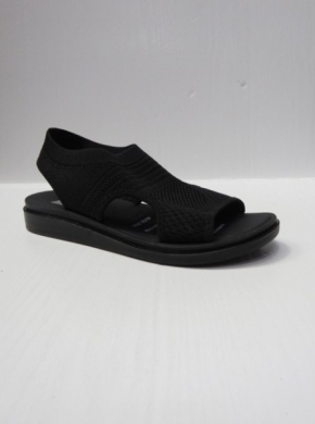 Sandały damskie na płaskim (36-41) D63 BLACK