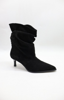 Botki damskie na szpilce (36-41) 69037 BLACK