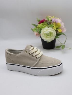 Buty sportowe damskie na płaskim (36-41) HM206 BEIGE