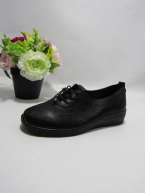 Półbuty damskie na płaskim (36-41) TA1-7 BLACK