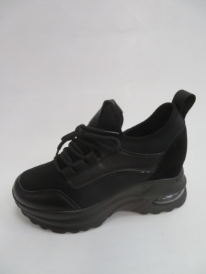 Sneakersy damskie niskie (36-41) AB1667 BLACK
