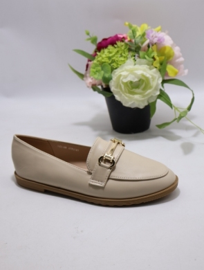 Mokasyny damskie na płaskim (36-41) CLC-20 APRICOT
