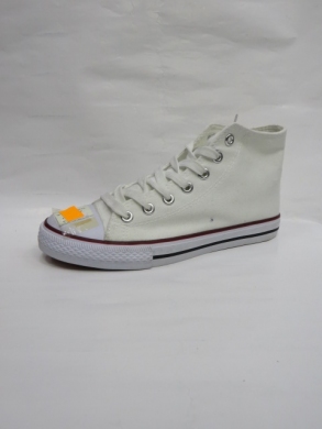 Trampki damskie na płaskim (36-41) WQ816 WHITE