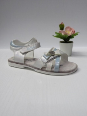 Sandały dziewczęce (31-36) D925 WHITE