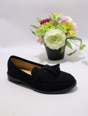 Mokasyny damskie na płaskim (36-41) H8-966 BLACK