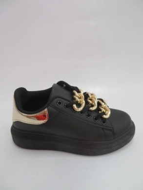 Sneakersy damskie niskie (36-41) F053 BLACK