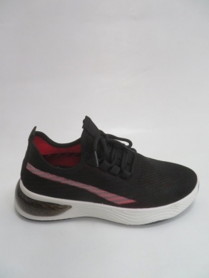 Buty sportowe damskie na płaskim (36-41) AHMD-63-1 BLACK/RED