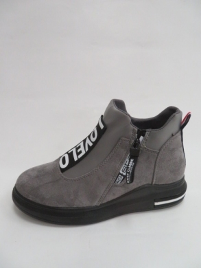 Sneakersy damskie wysokie (36-41) B129A-2